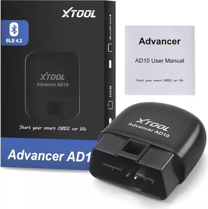 Interfata Diagnoza XtooL AD10 OBD2 Blutooth 4.2 compatibila iOS Android