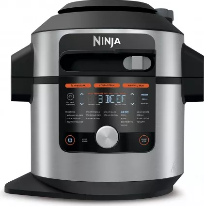 Multicooker Ninja OL750EU Food 14 în 1 1760W 7.5L 14 programe otel