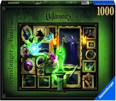 Puzzle Villainous Malificent 1000 piese — imaginea 3