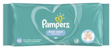 brand name Individuality Pew Pampers Fresh Clean 52 buc la CEL.ro