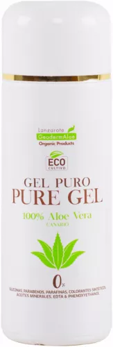 Gel pur de Aloe Vera Bio 100 din Insulele Canare 250ml GeodermAloe