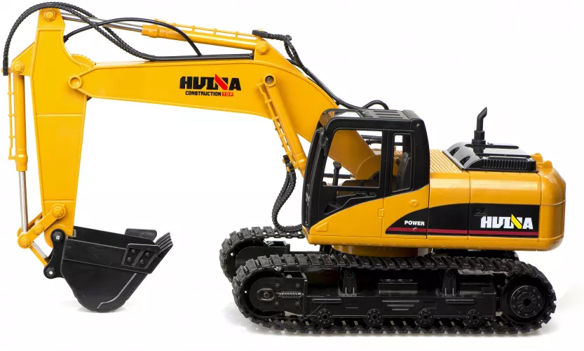 Excavator cu telecomanda Huina 1550 cupa metalica
