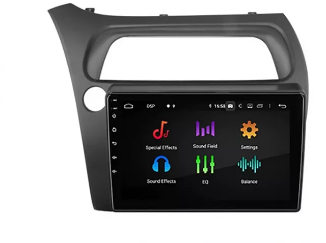 4G+64G Android 13.0 Carplay Car Stereo Radio For Honda Civic 2006-2011