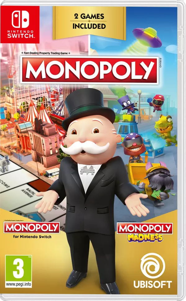 Monopoly Plus Rabbits Joc Compilation Monopoly Madness and Monopoly Plus Pentru Nintendo Switch