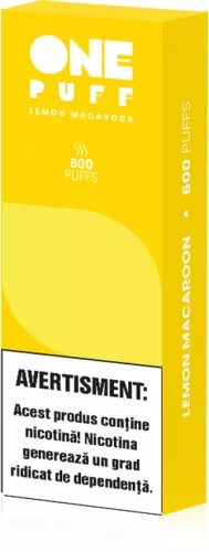 One Puff Lemon Macaroon 9019720982917
