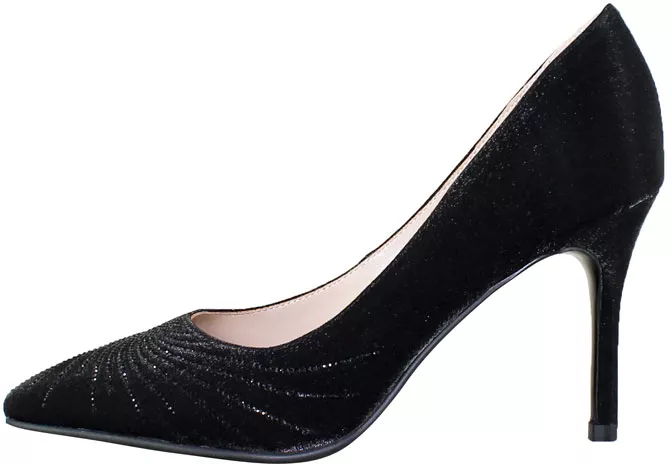 Pantofi cu piele naturala - Epica negru - Marimea 40 la CEL.ro