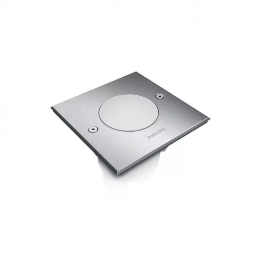 Spot incastrat pentru alei Philips myGarden Crust LED integrat Inox ...