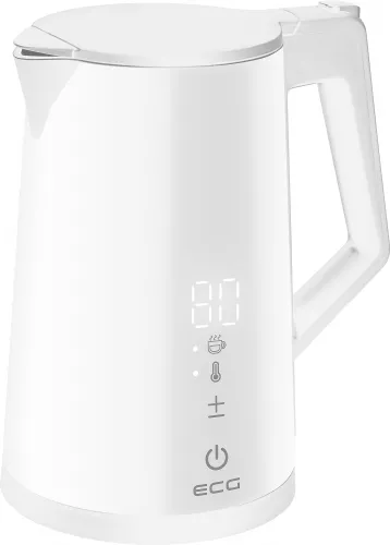 ECG RK 1893 Digitouch Black - Double-walled kettle with temperature control