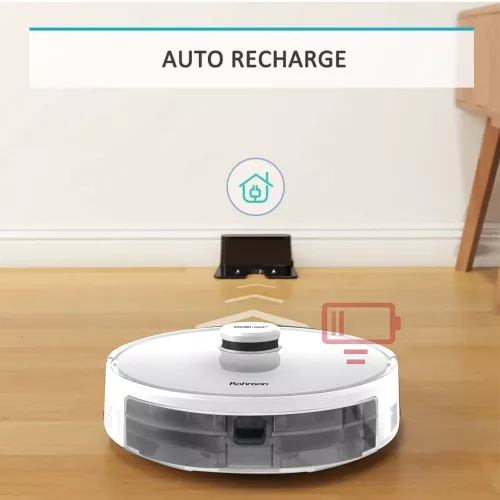 Robot aspirator cu mop si Wi-Fi Rohnson Mamba Robot+ RM02 RM02 - cel.ro