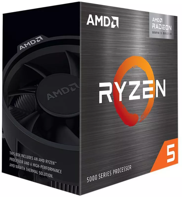 CPU AMD Ryzen 5 5600g CPU Procesor AMD Ryzen 5 5600G up to 4.4GHz Socket AM4 Box 100