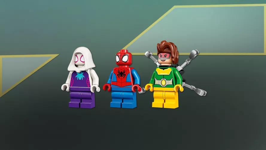 Spidey Lab LEGO Spidey si prietenii lui uimitori - Omul paianjen la laboratorul ...