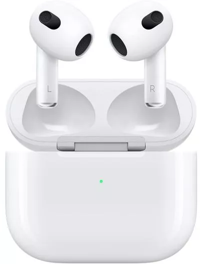 Casti Apple AirPods 3 3rd generation cu Lightning Charging Case MPNY3 Casti Apple AirPods 3 3rd generation cu Lightning Charging Case MPNY3