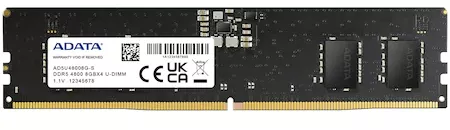 RAM Adata DDR5 8GB 4800MHz CL40 UDIMM