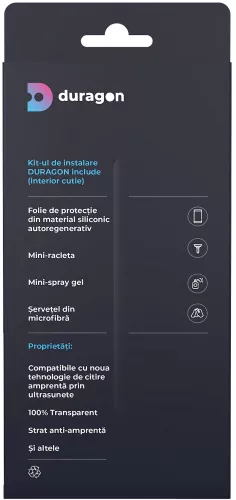 Not essential Turbine Centimeter Folie de silicon Duragon compatibila cu Xiaomi Mi Pad 3 protectie la CEL.ro