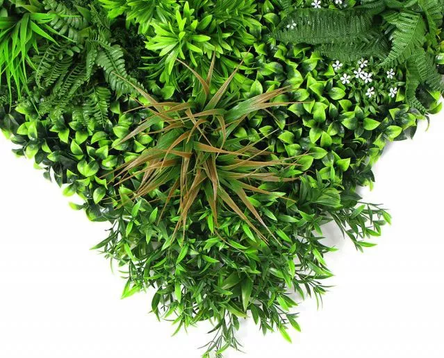 Panou plante artificiale Green Wall Jungle verde 100x100cm
