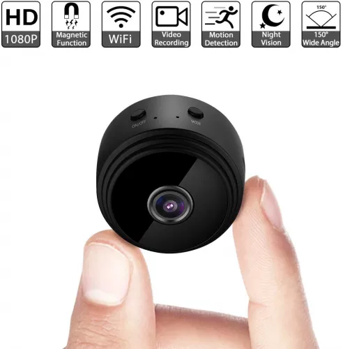 Lada abdomen Illuminate Mini Camera Spion Dispozitiv pentru Spionaj cu Camera Video si la CEL.ro