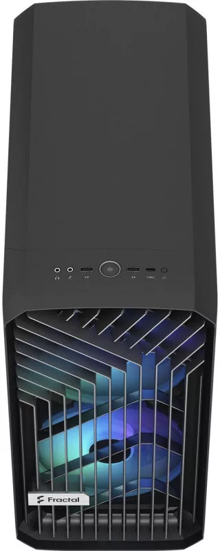 Torrent Compact Led Carcasa Fractal Design Torrent Compact RGB Black TG Light Tint ...