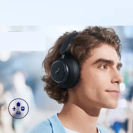 Casti Wireless Over-Ear Anker Soundcore Space Q45 Adaptive Active