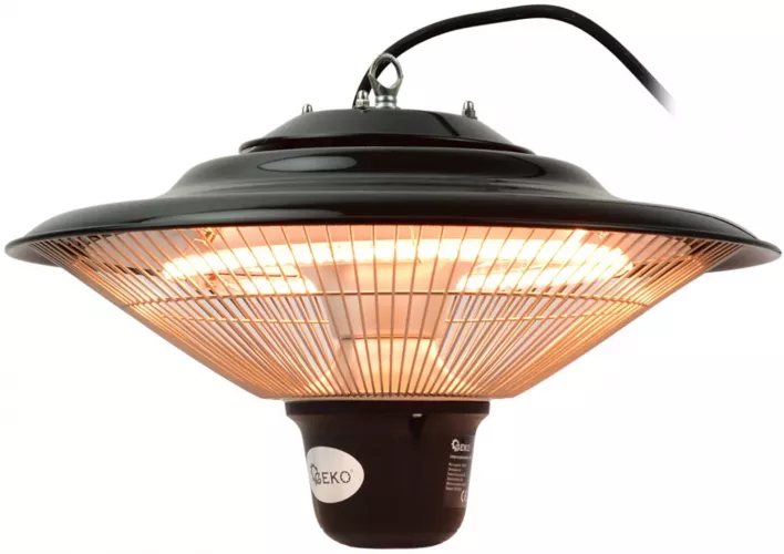 Lampa de incalzire infrarosu cu telecomanda 1500 W Geko G80580
