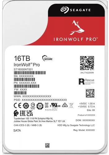 【２個】Seagate IronWolf Pro 16TB HDD NAS用 Amazon.com: Seagate 希捷IronWolf, Pro 16TB,企業內部NAS HDD – CMR