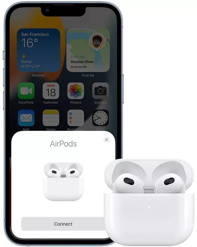 Casti Apple AirPods 3 3rd generation cu MagSafe Charging Case MME73
