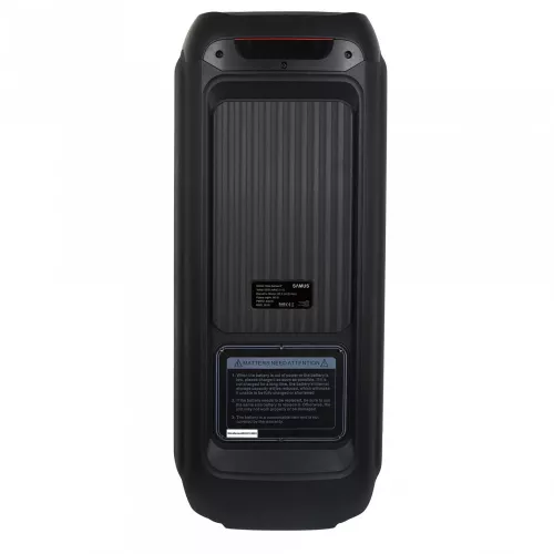 新品☆Bz☆COMPLETE SINGLE BOX【Black Edition】 Boxa Portabila Samus IBIZA SENSE 8 Bluetooth 800W Microfon