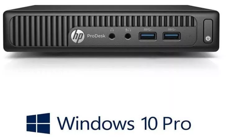 PC Bureau HP ProDesk 400 G2, I5-4590S, 8Go RAM, 500Go HDD, Windows 10 Pro, Reconditionné
