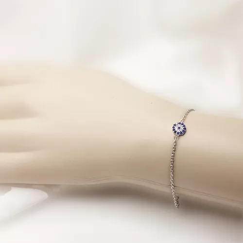 BRATARA ARGINT CU ACCESORIU