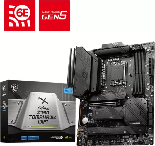 Placa de baza 1700 MSI Z790 ATX DDR5 WiFi6e BT5.3 MAG TOMAHAWK