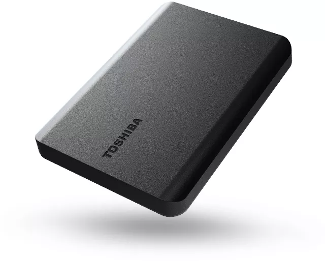 Hard Disk extern TOSHIBA Canvio Basics 2TB USB 3.2 Gen 1 Negru