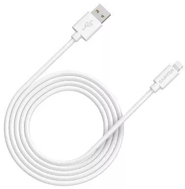 Cablu de date Canyon MFI-12 USB - Lightning 2m Negru — imaginea 5