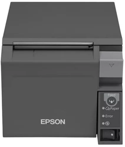 Produktbild von Tm-t70ii (032) Thermodrucker – Dunkelgrau, 180 Dpi, Inkl. Netzteil & EU-Kabel