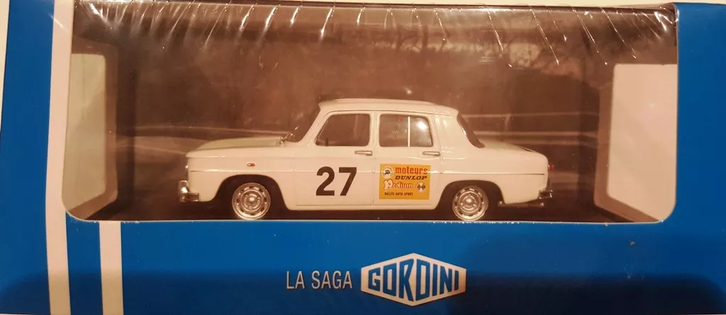 EDICOLA A&RSCHG062 Escala 1/43 | RENAULT R8 GORDINI COUPE N 1 RACING 1970 YELLOW BLACK