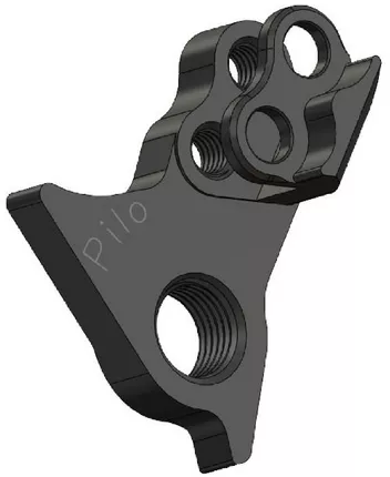 2 Pezzi CNC Gancio deragliatore Posteriore per Bicicletta, per 2 Pezzi CNC Gancio deragliatore Posteriore per Bicicletta, per