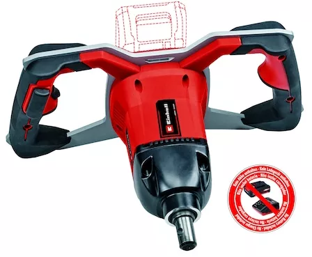 Burghiu fara fir tip freza Einhell Power-X-Change GE-EA 18150 Li BL-Solo diametru freza 150 mm 18V lungime 800 mm
