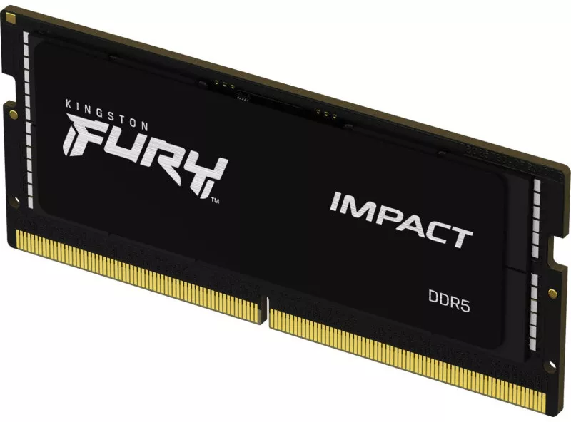 Kingston DDR5 4800MHz 16GB(8GB×2) 動作確認済み Memorie Laptop Kingston Fury Impact, 16GB DDR5, 4800MHz CL38 - eMAG.ro
