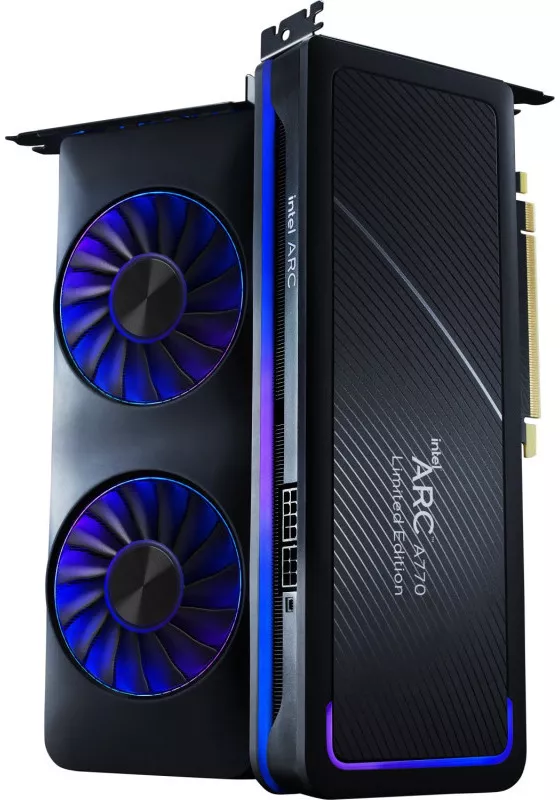 Placa video INTEL Arc A770 Limited Edition 16GB GDDR6 256bit 21P01J00BA ...