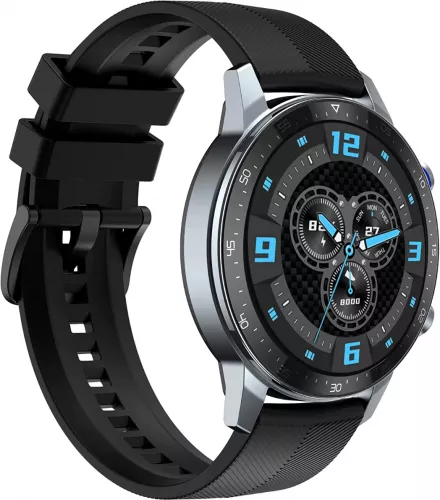 Ceas smartwatch ZTE Watch GT oximetru SpO2 GPS brățară silicon Negru — imaginea 4
