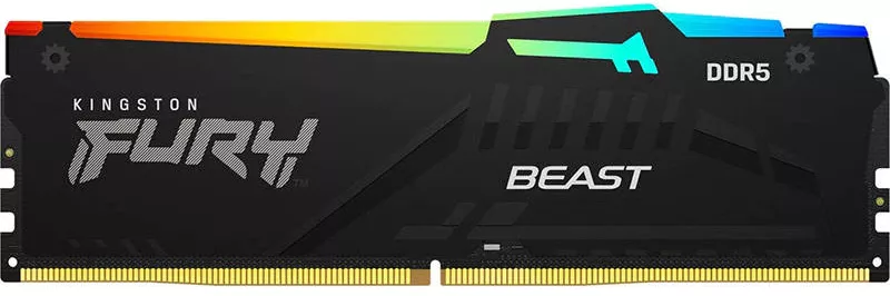 RAM Kingston DDR5 16GB 5600MHz CL36 RGB FURY Beast EX