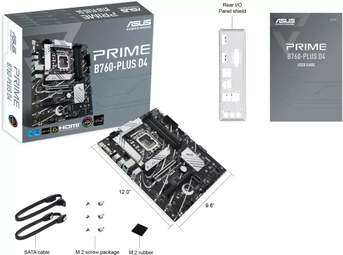 Placa de baza ASUS PRIME B760-PLUS DDR4 Socket 1700