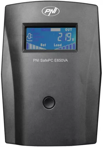Onduleur de tension PNI L650W double alimentation 12V/24V, sortie 230V
