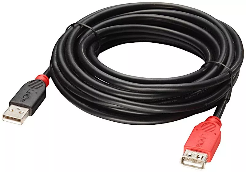Cablu periferice LINDY USB 2.0 tip A Male - USB 2.0 tip A Female 5m ...