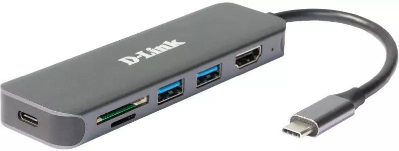 Hub USB D-Link DUB-2327 — imaginea 3