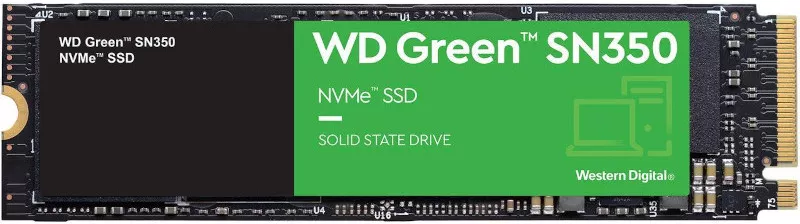 SSD WD Green SN350 1TB NVMe PCI Express 3.0 x4 M.2 2280 WDS100T3G0C