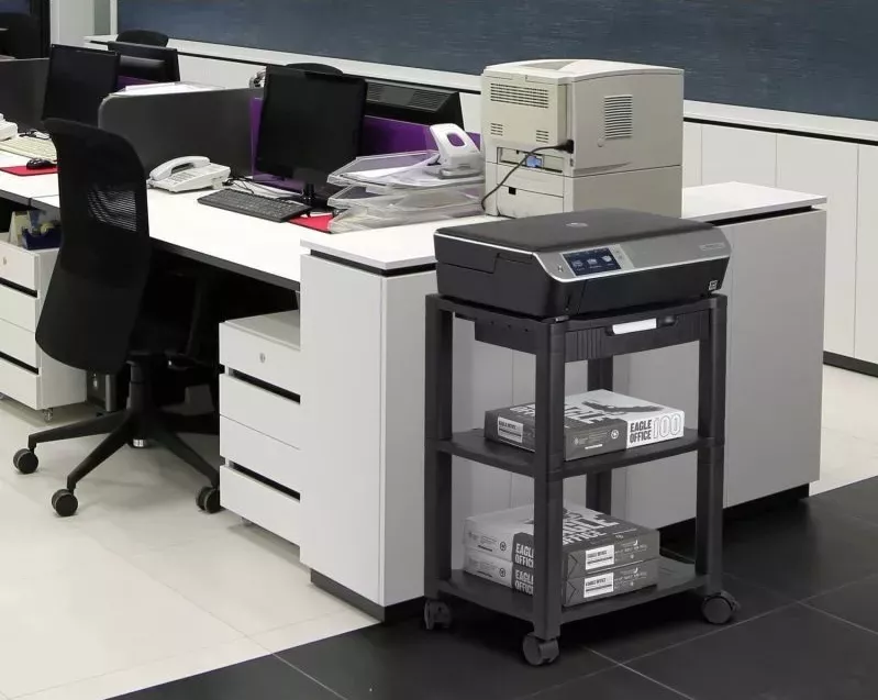 Stand mobil pentru imprimanta suport hartie inaltime reglabila manager ...