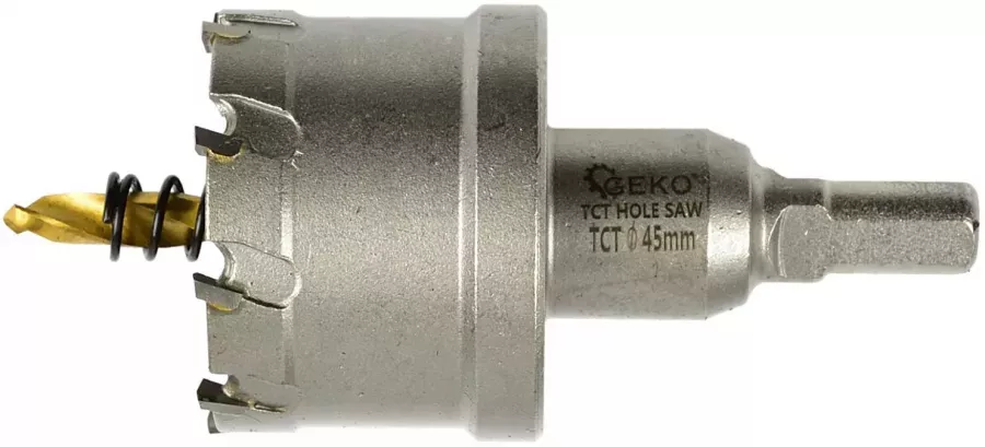 Coincidence Taxpayer Surprised Carota pentru metal cu burghiu de ghidaj 45 mm Geko G39688 la CEL.ro