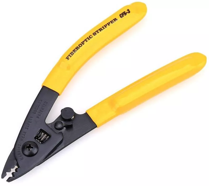 TONYSA Spellafili In Fibra Ottica, Utensile Per Spelatura A 3 Porte Impugnatura Comoda Per Spelafili In Fibra Ottica Per Ftth Pinze Spelafili Per Tecnici In Attivita Elettricisti 84748639 - Foto 4