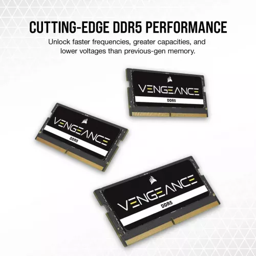 Kit RAM Laptop Corsair DDR5 64GB 4800MHz CL40 2X32GB VENGEANCE