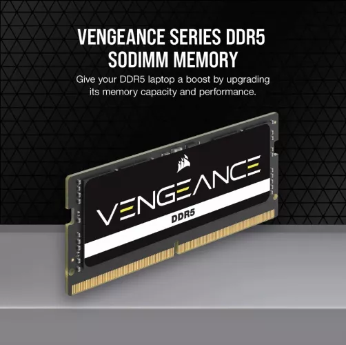 Kit RAM Laptop Corsair DDR5 64GB 4800MHz CL40 2X32GB VENGEANCE