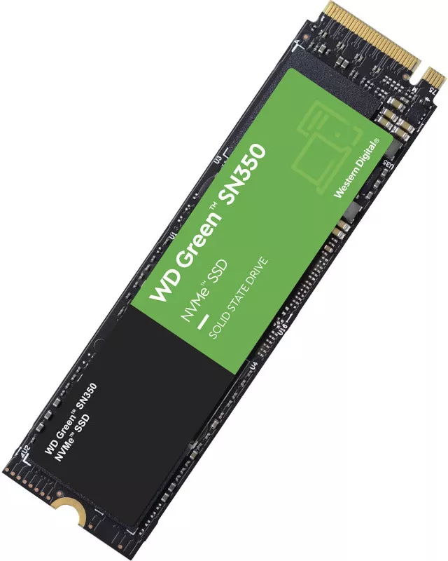 SSD WD Green SN350 1TB NVMe PCI Express 3.0 x4 M.2 2280 WDS100T3G0C